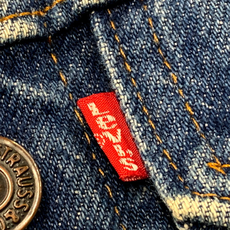 【中古品】【レディース】 Levi's リーバイス 90S DENIM JACKET 76581-00214 デニムジャケット USA製 スモールE アウター 168-250214-as-11-izu サイズ：S カラー：インディゴ 万代Net店