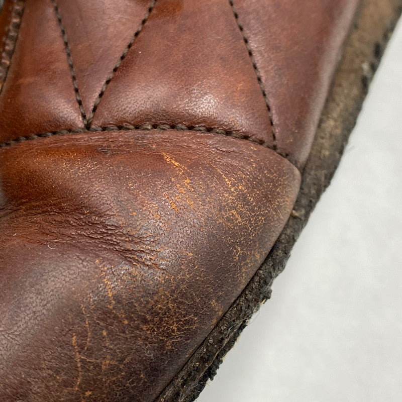 【現状渡し品】【メンズ】 MIHARA YASUHIRO ミハラヤスヒロ LEATHER LACE UP SHOES レザー レースアップシューズ 靴 164-250214-as-01-izu サイズ：25cm カラー：ブラウン 万代Net店