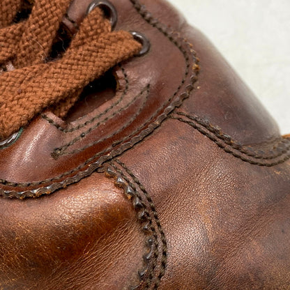 【現状渡し品】【メンズ】 MIHARA YASUHIRO ミハラヤスヒロ LEATHER LACE UP SHOES レザー レースアップシューズ 靴 164-250214-as-01-izu サイズ：25cm カラー：ブラウン 万代Net店