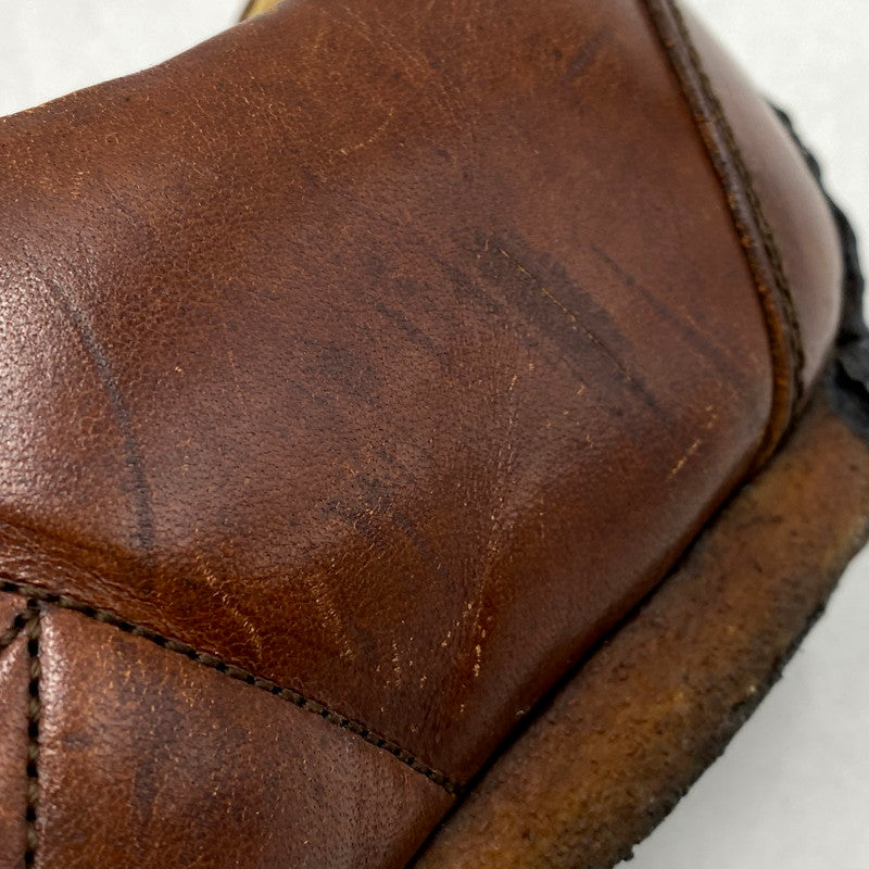 【現状渡し品】【メンズ】 MIHARA YASUHIRO ミハラヤスヒロ LEATHER LACE UP SHOES レザー レースアップシューズ 靴 164-250214-as-01-izu サイズ：25cm カラー：ブラウン 万代Net店