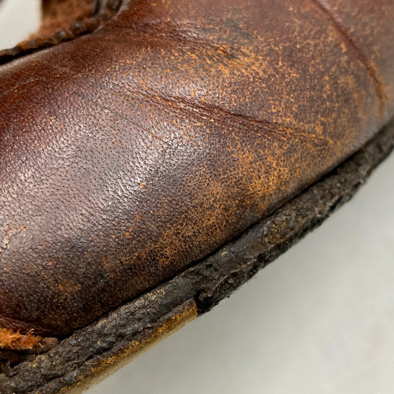 【現状渡し品】【メンズ】 MIHARA YASUHIRO ミハラヤスヒロ LEATHER LACE UP SHOES レザー レースアップシューズ 靴 164-250214-as-01-izu サイズ：25cm カラー：ブラウン 万代Net店