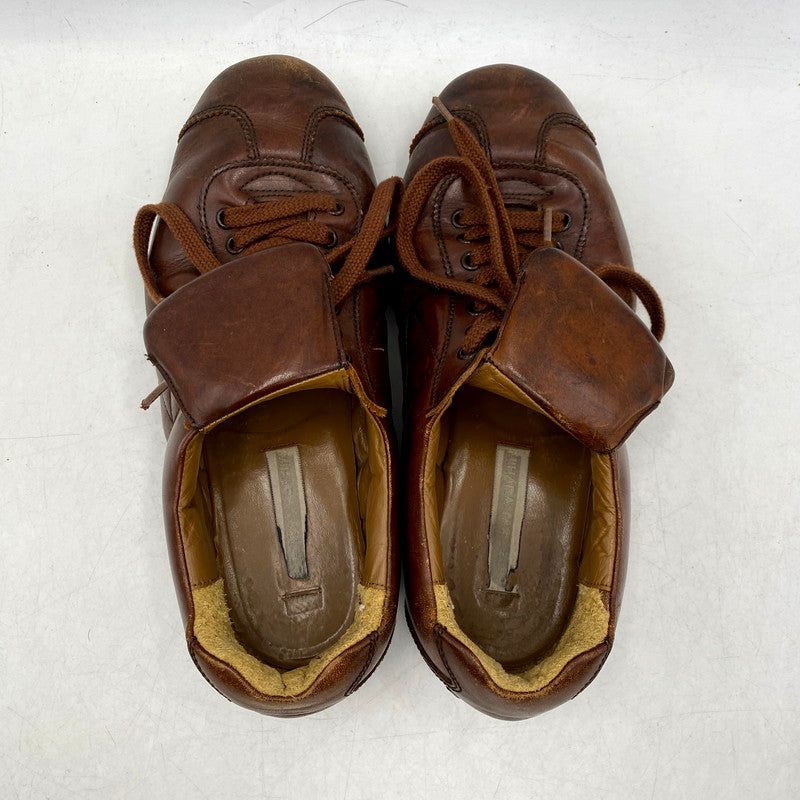 【現状渡し品】【メンズ】 MIHARA YASUHIRO ミハラヤスヒロ LEATHER LACE UP SHOES レザー レースアップシューズ 靴 164-250214-as-01-izu サイズ：25cm カラー：ブラウン 万代Net店