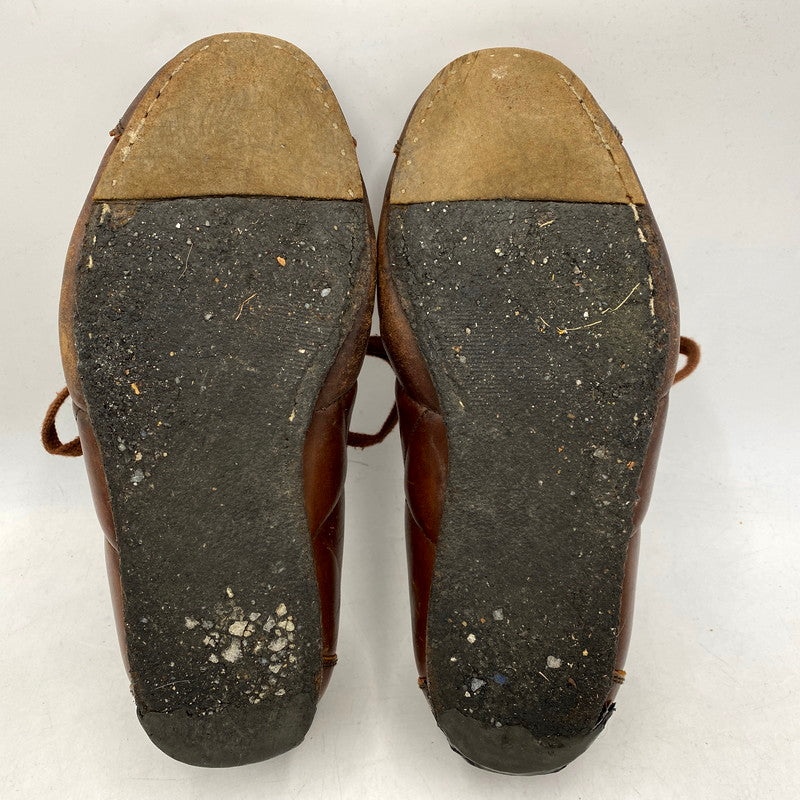 【現状渡し品】【メンズ】 MIHARA YASUHIRO ミハラヤスヒロ LEATHER LACE UP SHOES レザー レースアップシューズ 靴 164-250214-as-01-izu サイズ：25cm カラー：ブラウン 万代Net店