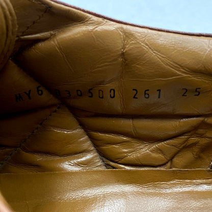 【現状渡し品】【メンズ】 MIHARA YASUHIRO ミハラヤスヒロ LEATHER LACE UP SHOES レザー レースアップシューズ 靴 164-250214-as-01-izu サイズ：25cm カラー：ブラウン 万代Net店