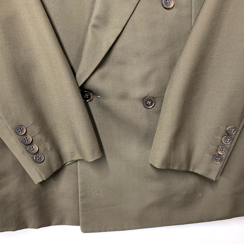 【中古品】【メンズ】  CHRISTIAN DIOR MONSIEUR クリスチャン ディオール ムッシュ DOUBLE TAILORED JACKET 01181 ダブル テーラードジャケット アウター 141-250214-as-20-izu カラー：オリーブ 万代Net店