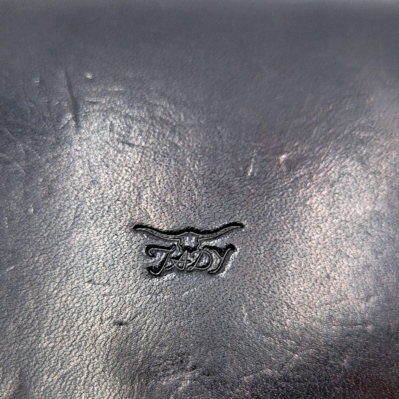 【中古品】【メンズ/レディース】 TADY＆KING タディ&キング コンチョ ビーズ カスタムレザーウォレット ロングウォレット 財布 サイフ 200-250215-ay-04-izu カラー：ブラック 万代Net店