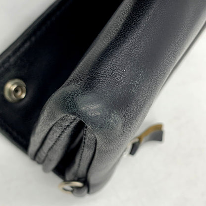 【中古品】【メンズ/レディース】 PORTER ポーター CRUST LEATHER LONG WALLET クラスト レザー ロングウォレット 長財布 201-250216-as-05-izu カラー：ブラック 万代Net店