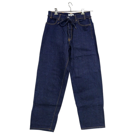 【中古品】【メンズ】  CAHLUMN カウラム SELVEDGE DENIM PANT BAGGY 241-1408 セルビッチ デニムパンツ バギー ボトムス 153-250217-as-05-izu サイズ：S カラー：インディゴ 万代Net店