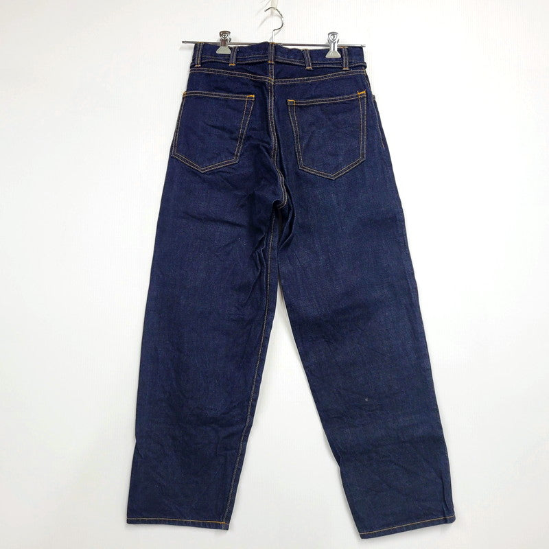 【中古品】【メンズ】  CAHLUMN カウラム SELVEDGE DENIM PANT BAGGY 241-1408 セルビッチ デニムパンツ バギー ボトムス 153-250217-as-05-izu サイズ：S カラー：インディゴ 万代Net店