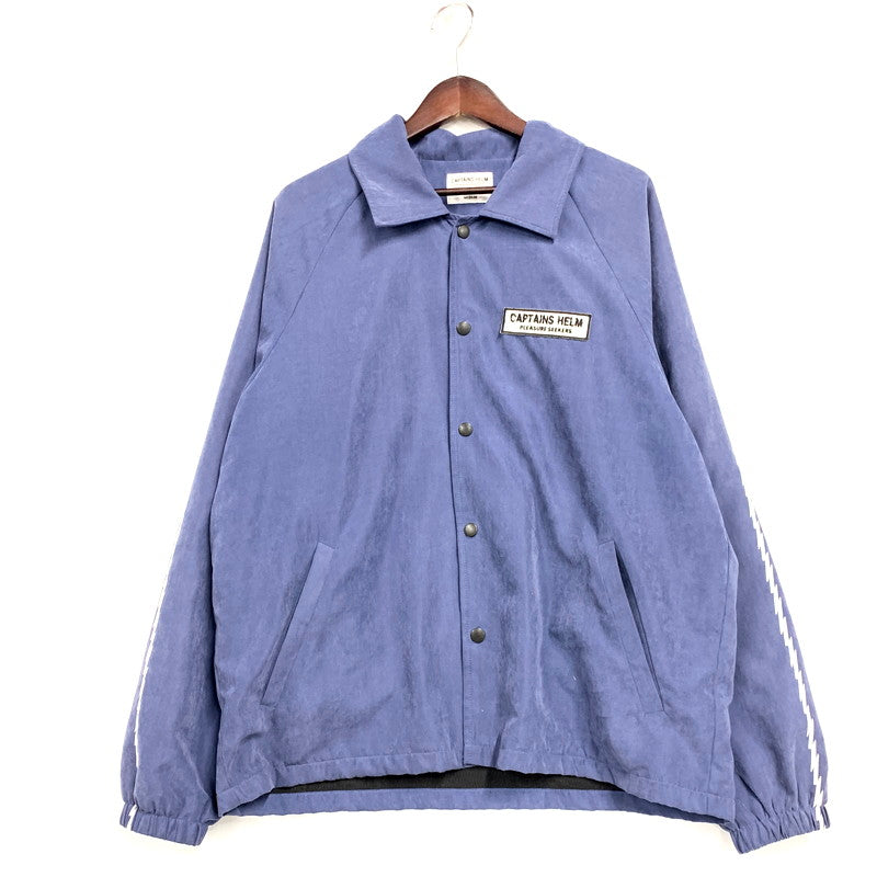 【中古品】【メンズ】  CAPTAINS HELM 22SS THUNDER LINE COACH JACKET キャプテンヘルム オーバーシルエットコーチジャケット アウター 142-250215-ay-14-izu サイズ：M カラー：ネイビー 万代Net店