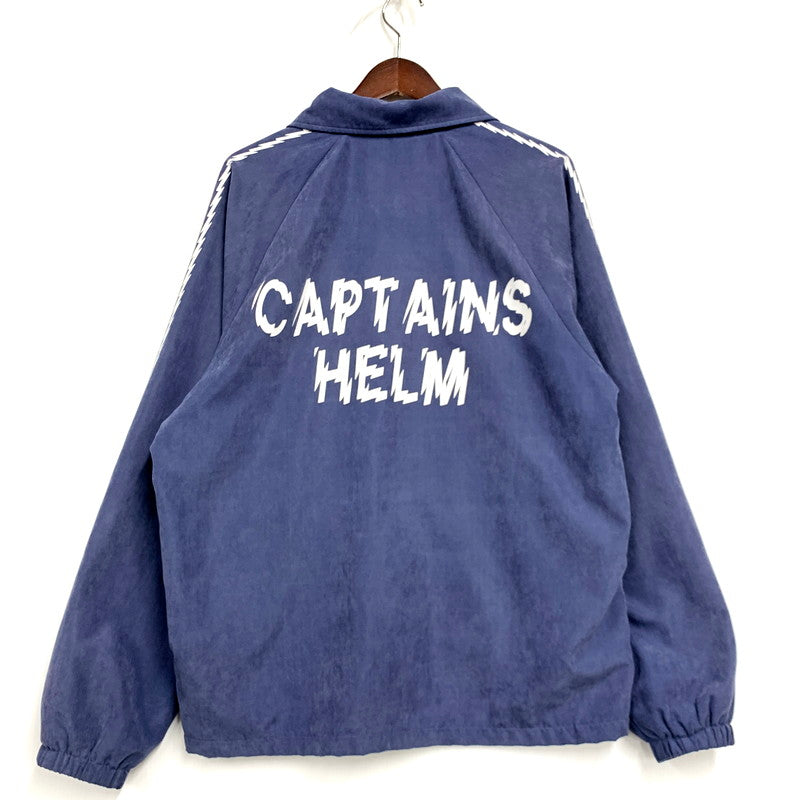 【中古品】【メンズ】  CAPTAINS HELM 22SS THUNDER LINE COACH JACKET キャプテンヘルム オーバーシルエットコーチジャケット アウター 142-250215-ay-14-izu サイズ：M カラー：ネイビー 万代Net店