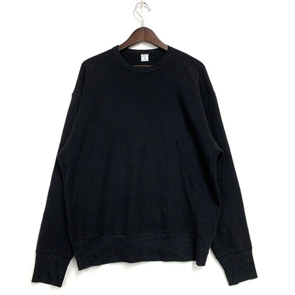 【中古品】【メンズ】  GICIPI ジチピ LS CUT AND SEW ロングスリーブ カットソー イタリア製 長袖 トップス 141-250216-as-32-izu サイズ：4 カラー：ブラック 万代Net店