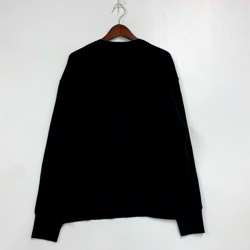 【中古品】【メンズ】  GICIPI ジチピ LS CUT AND SEW ロングスリーブ カットソー イタリア製 長袖 トップス 141-250216-as-32-izu サイズ：4 カラー：ブラック 万代Net店