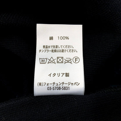 【中古品】【メンズ】  GICIPI ジチピ LS CUT AND SEW ロングスリーブ カットソー イタリア製 長袖 トップス 141-250216-as-32-izu サイズ：4 カラー：ブラック 万代Net店