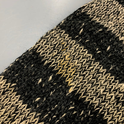 【中古品】【メンズ】 CROSSINGS クロッシングス 90S TURTLE NECK BORDER KNIT タートルネック ボーダーニット USA製 長袖 トップス 146-250216-as-31-izu サイズ：XL カラー：グレー系 万代Net店