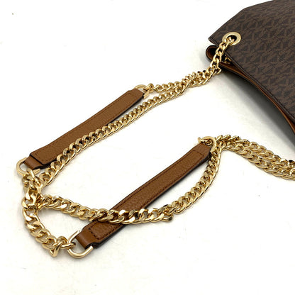 【中古品】【レディース】 Michael Kors マイケルコース 35S9GTTM2B MK SIGNETURE CHAIN SHOULDER BAG MKシグネチャー チェーンショルダーバッグ 鞄 カバン 188-250219-ma-10-izu カラー：ブラウン 万代Net店