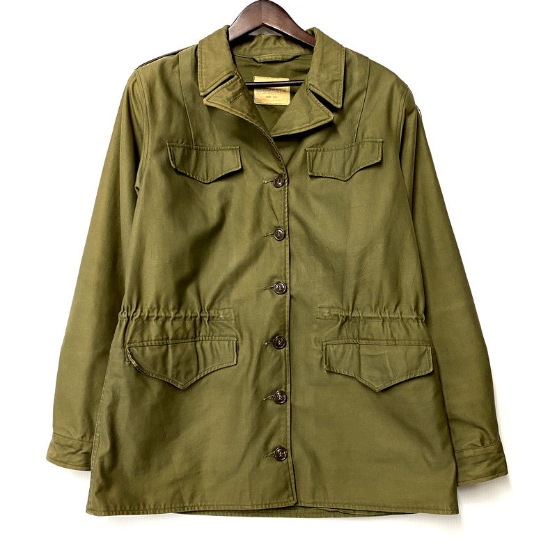 【現状渡し品】【レディース】  U.S.ARMY ユーエスアーミー  WOMEN'S FIELD JACKET M-1943 フィールドジャケット アウター 146-250218-as-13-izu サイズ：14L カラー：カーキ系 万代Net店