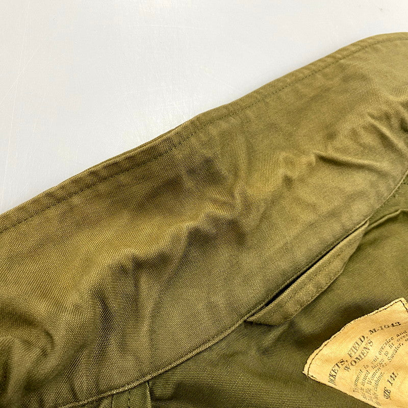 【現状渡し品】【レディース】  U.S.ARMY ユーエスアーミー  WOMEN'S FIELD JACKET M-1943 フィールドジャケット アウター 146-250218-as-13-izu サイズ：14L カラー：カーキ系 万代Net店