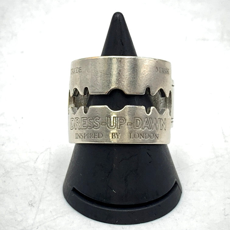 【中古品】【メンズ/レディース】 DAIRIKU ダイリク 23AW RAZOR RING レーザーリング 指輪 アクセサリー 192-250217-as-14-izu カラー：シルバー 万代Net店