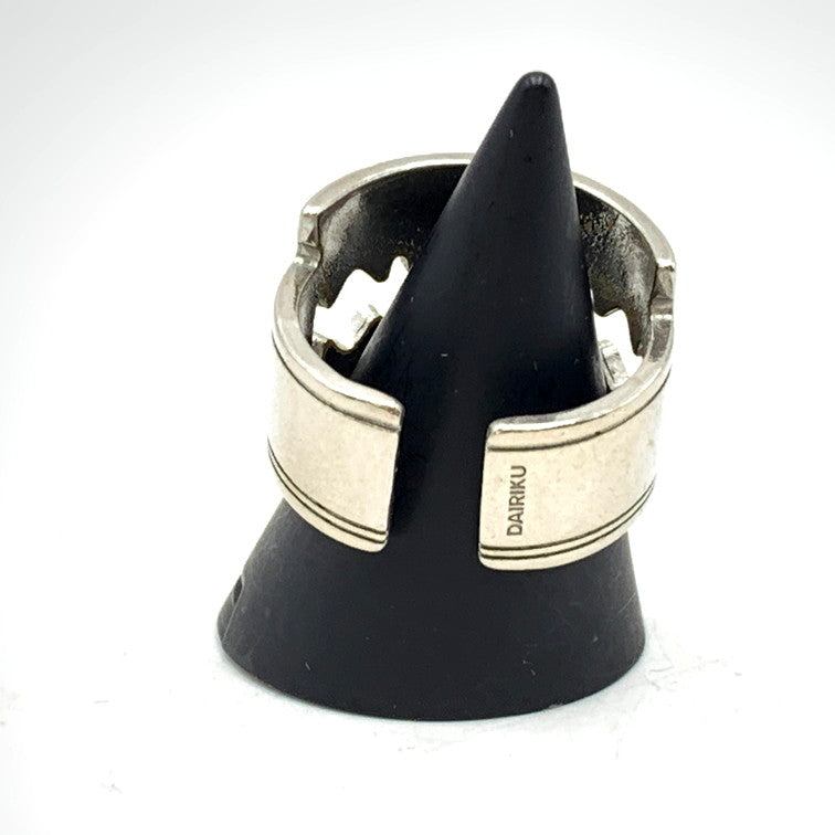【中古品】【メンズ/レディース】 DAIRIKU ダイリク 23AW RAZOR RING レーザーリング 指輪 アクセサリー 192-250217-as-14-izu カラー：シルバー 万代Net店