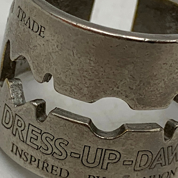 【中古品】【メンズ/レディース】 DAIRIKU ダイリク 23AW RAZOR RING レーザーリング 指輪 アクセサリー 192-250217-as-14-izu カラー：シルバー 万代Net店