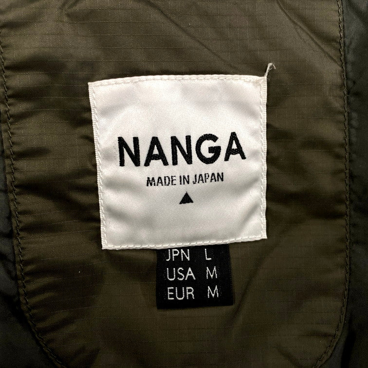 【中古品】【メンズ】  NANGA ナンガ AURORA DOWN JACKET オーロラダウンジャケット アウター 144-250217-as-20-izu サイズ：L カラー：グリーン 万代Net店