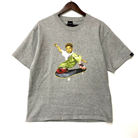 【中古品】【メンズ】 APPLEBUM アップルバム THE PHUNCKY BOY SS TEE ショートスリーブ Tシャツ 半袖 トップス 142-250218-as-02-izu サイズ：M カラー：グレー 万代Net店