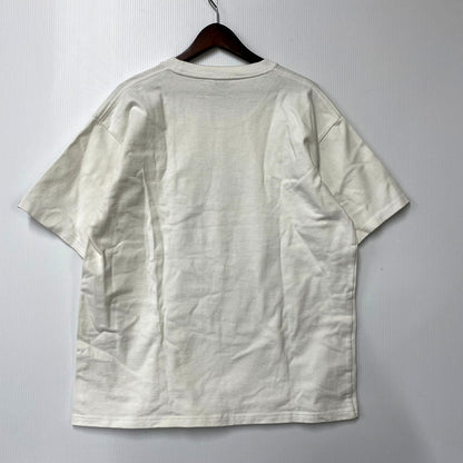 【中古品】【メンズ】 APPLEBUM アップルバム TEXT SS TEE テキスト ショートスリーブ Tシャツ 半袖 トップス 142-250218-as-01-izu サイズ：XL カラー：ホワイト 万代Net店