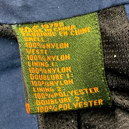 【現状渡し品】【メンズ】 WEATHERGEAR ウェザーギア 11250 00S NYLON JACKET 00年代 ナイロンジャケット アウター 長袖 146-250219-ma-15-izu サイズ：S カラー：ネイビー/ブラック 万代Net店