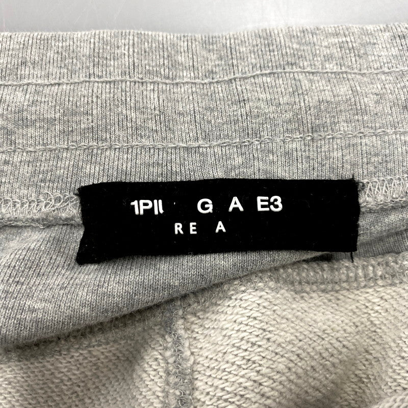 【中古品】【メンズ】 1piu1uguale3 ウノピュウノウグァーレトレ SIDE LINE SWEAT SET UP サイドライン パーカー スウェット セットアップ 140-250218-as-18-izu サイズ：XXL カラー：グレー 万代Net店