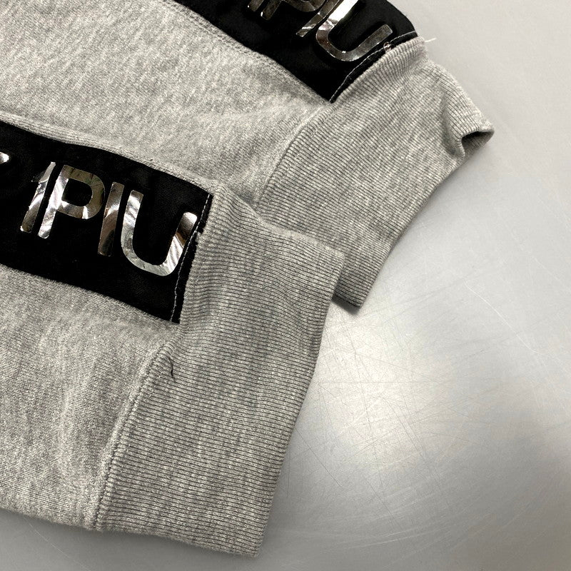 【中古品】【メンズ】 1piu1uguale3 ウノピュウノウグァーレトレ SIDE LINE SWEAT SET UP サイドライン パーカー スウェット セットアップ 140-250218-as-18-izu サイズ：XXL カラー：グレー 万代Net店