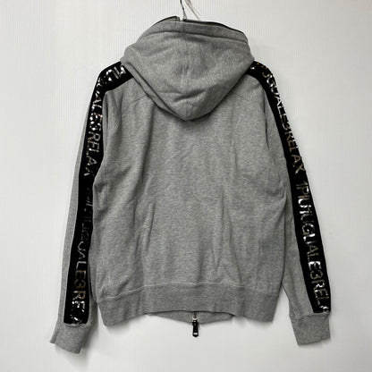 【中古品】【メンズ】 1piu1uguale3 ウノピュウノウグァーレトレ SIDE LINE SWEAT SET UP サイドライン パーカー スウェット セットアップ 140-250218-as-18-izu サイズ：XXL カラー：グレー 万代Net店