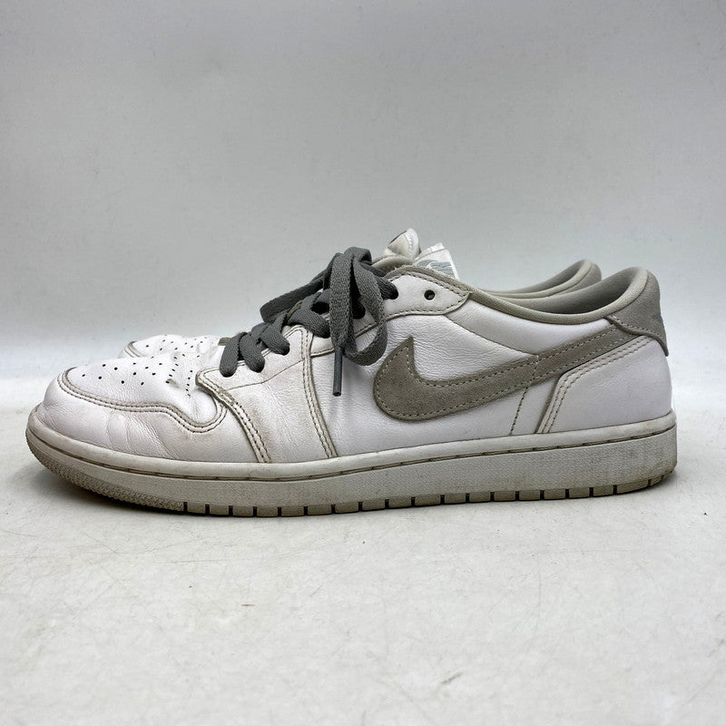 【現状渡し品】【メンズ】 NIKE ナイキ WMNS AIR JORDAN 1 LOW OG CZ0775-100 ウィメンズ エア ジョーダン 1 ロー OG スニーカー シューズ 靴 160-250218-as-38-izu サイズ：29cm カラー：WHITE/PARTICLE GREY 万代Net店