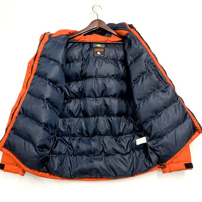 【中古品】【メンズ】  LOGOS PARK ロゴス パーク 2433-9355 HOODED DOWN JACKET フーデッドダウンジャケット アウター 長袖 144-250219-ma-11-izu サイズ：LL カラー：ORANGE 万代Net店