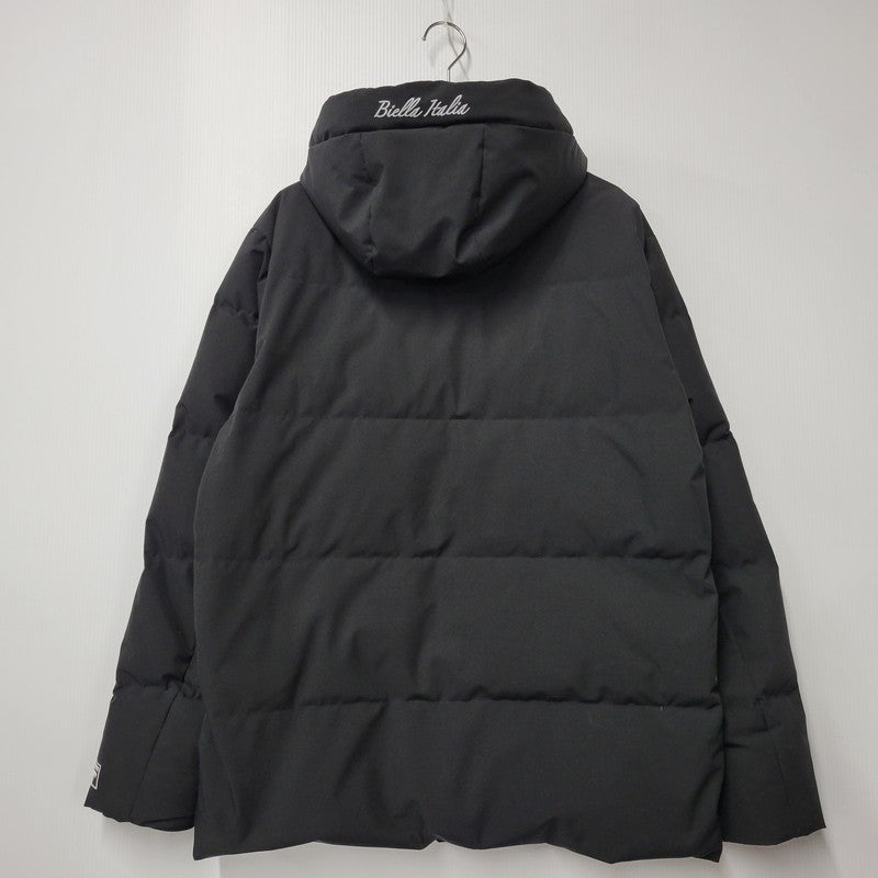 【中古品】【メンズ】 FILA フィラ HOODED DOWN JACKET FH7942 フーデッド ダウンジャケット アウター 148-250219-as-41-izu サイズ：LL カラー：ブラック 万代Net店