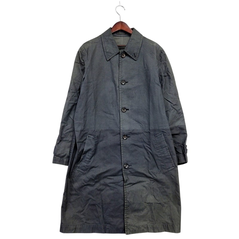 【中古品】【メンズ】 COMME des GARCONS HOMME コムデギャルソンオム 00S SOUTIEN COLLAR COAT HC-C006 AD2001 ステンカラーコート アウター 140-250219-as-05-izu サイズ：M カラー：グレー系 万代Net店