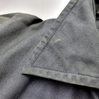 【中古品】【メンズ】 COMME des GARCONS HOMME コムデギャルソンオム 00S SOUTIEN COLLAR COAT HC-C006 AD2001 ステンカラーコート アウター 140-250219-as-05-izu サイズ：M カラー：グレー系 万代Net店