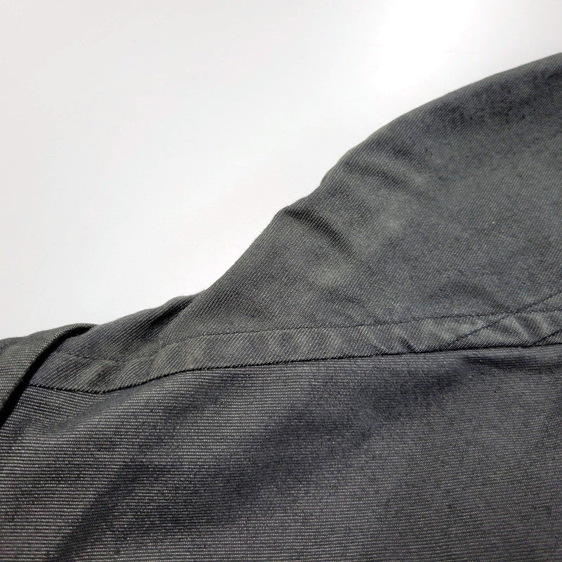 【中古品】【メンズ】 COMME des GARCONS HOMME コムデギャルソンオム 00S SOUTIEN COLLAR COAT HC-C006 AD2001 ステンカラーコート アウター 140-250219-as-05-izu サイズ：M カラー：グレー系 万代Net店