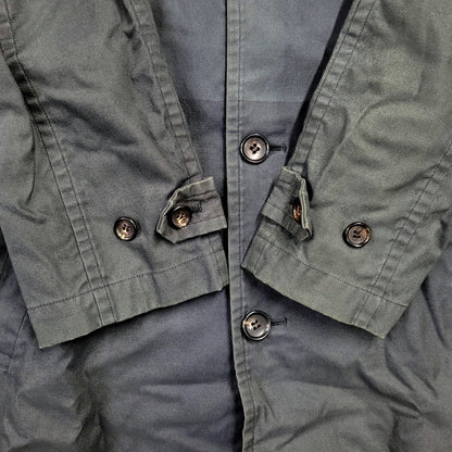 【中古品】【メンズ】 COMME des GARCONS HOMME コムデギャルソンオム 00S SOUTIEN COLLAR COAT HC-C006 AD2001 ステンカラーコート アウター 140-250219-as-05-izu サイズ：M カラー：グレー系 万代Net店