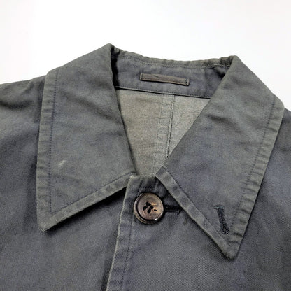 【中古品】【メンズ】 COMME des GARCONS HOMME コムデギャルソンオム 00S SOUTIEN COLLAR COAT HC-C006 AD2001 ステンカラーコート アウター 140-250219-as-05-izu サイズ：M カラー：グレー系 万代Net店