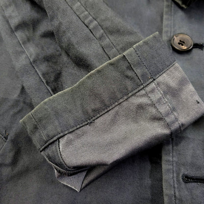 【中古品】【メンズ】 COMME des GARCONS HOMME コムデギャルソンオム 00S SOUTIEN COLLAR COAT HC-C006 AD2001 ステンカラーコート アウター 140-250219-as-05-izu サイズ：M カラー：グレー系 万代Net店