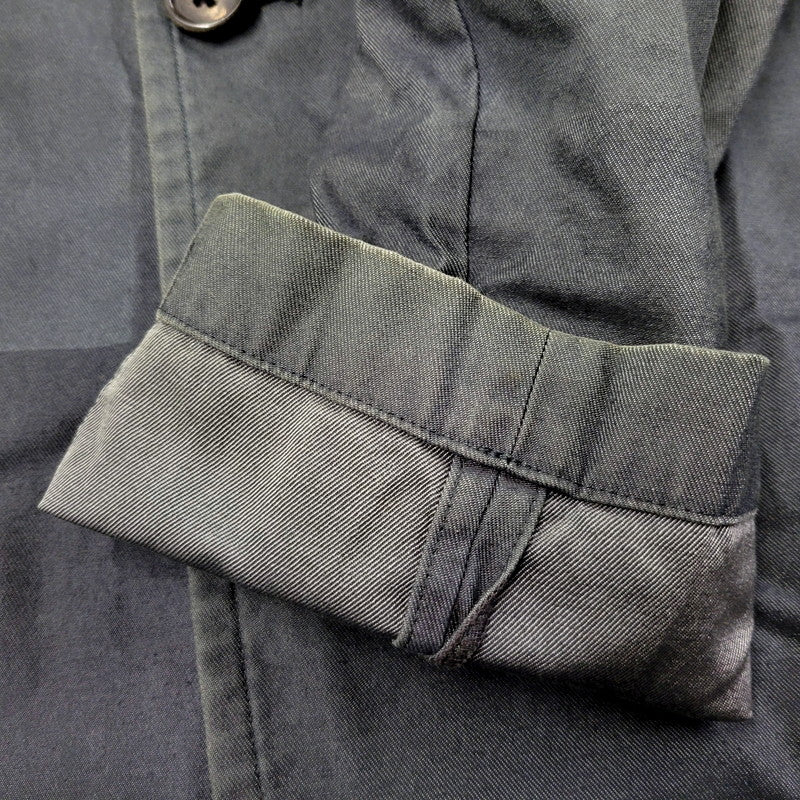 【中古品】【メンズ】 COMME des GARCONS HOMME コムデギャルソンオム 00S SOUTIEN COLLAR COAT HC-C006 AD2001 ステンカラーコート アウター 140-250219-as-05-izu サイズ：M カラー：グレー系 万代Net店