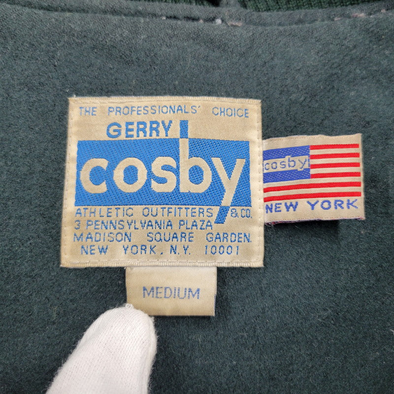 【現状渡し品】【メンズ】  GERRY COSBY ジェリーコスビー 80S VARSITY JACKET バーシティジャケット アウター 146-250219-as-43-izu サイズ：M カラー：グリーン 万代Net店