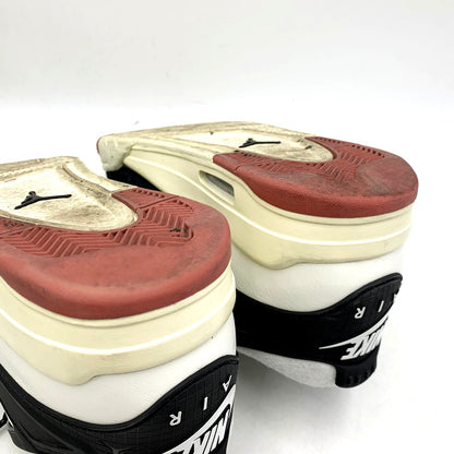 【中古品】【メンズ】 NIKE ナイキ AIR JORDAN 4 RM FQ7939-100 エアジョーダン 4 RM スニーカー シューズ 靴 160-250219-as-12-izu サイズ：27.5cm カラー：SAIL/BLACK-WHITE-COCONUT MILK 万代Net店