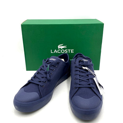 【中古美品】【メンズ】 LACOSTE ラコステ GRIPSHOT 46CMA0001 グリップショット スニーカー シューズ 靴 162-250219-as-13-izu サイズ：UK10.5/28.5cm カラー：NVY/DK GRN 万代Net店