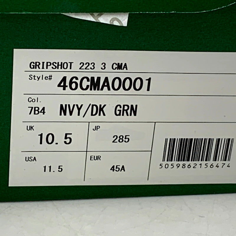 【中古美品】【メンズ】 LACOSTE ラコステ GRIPSHOT 46CMA0001 グリップショット スニーカー シューズ 靴 162-250219-as-13-izu サイズ：UK10.5/28.5cm カラー：NVY/DK GRN 万代Net店