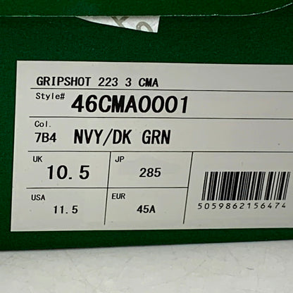 【中古美品】【メンズ】 LACOSTE ラコステ GRIPSHOT 46CMA0001 グリップショット スニーカー シューズ 靴 162-250219-as-13-izu サイズ：UK10.5/28.5cm カラー：NVY/DK GRN 万代Net店