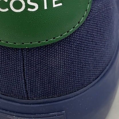 【中古美品】【メンズ】 LACOSTE ラコステ GRIPSHOT 46CMA0001 グリップショット スニーカー シューズ 靴 162-250219-as-13-izu サイズ：UK10.5/28.5cm カラー：NVY/DK GRN 万代Net店