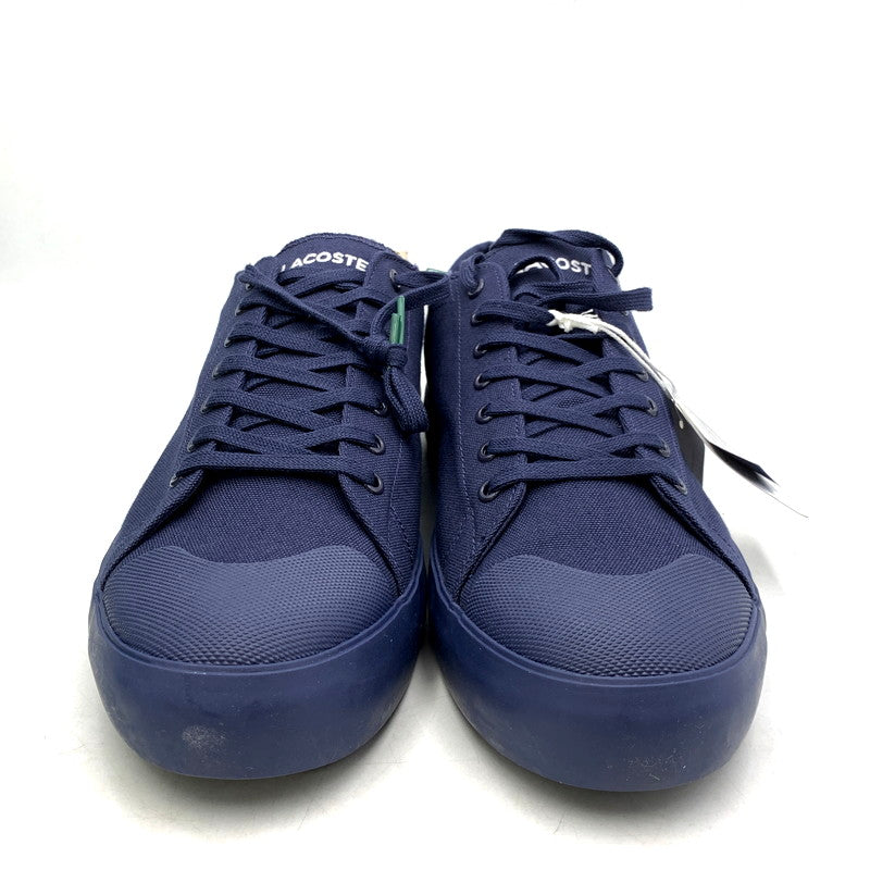【中古美品】【メンズ】 LACOSTE ラコステ GRIPSHOT 46CMA0001 グリップショット スニーカー シューズ 靴 162-250219-as-13-izu サイズ：UK10.5/28.5cm カラー：NVY/DK GRN 万代Net店