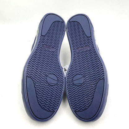 【中古美品】【メンズ】 LACOSTE ラコステ GRIPSHOT 46CMA0001 グリップショット スニーカー シューズ 靴 162-250219-as-13-izu サイズ：UK10.5/28.5cm カラー：NVY/DK GRN 万代Net店